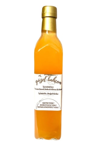 Güzel Bahçem Sandaloz Sakızlı Elma Sirkesi 500 ML