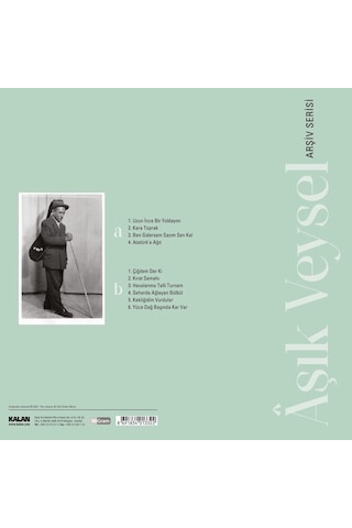 Aşık Veysel Arşiv Serisi Plak