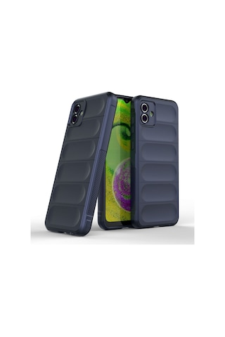 Samsung Galaxy Uyumlu A04 Kılıf Optimum Lens Çerçeveli Silikon Kapak
