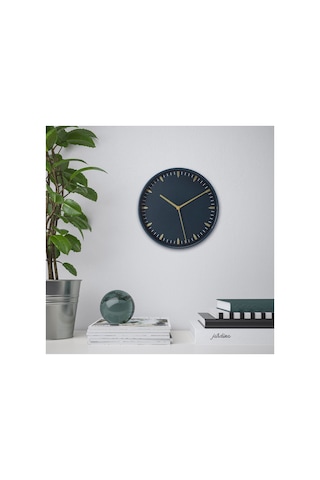 Ikea Skärıg Duvar Saati 26 X 4.5 Cm Mavi