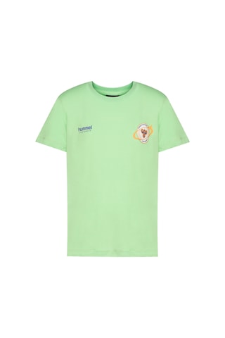 Hummel Hellen Çocuk Kısa Kollu Tişört 912102-7622 Yeşil