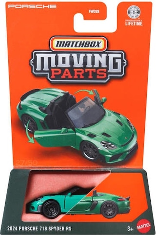 Matchbox 1:64 Arabalar 2024 Porsche 718 Spyder Rs Jhv66 Çok Renkli