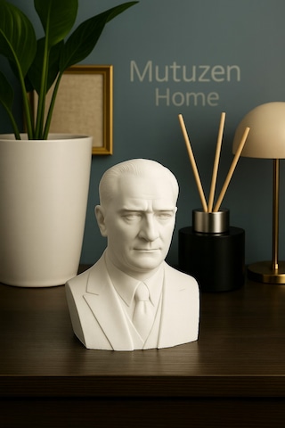 Dekoratif Mustafa Kemal Atatürk Masa Üstü Heykel Figürü 1