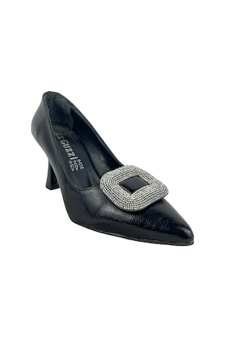 Matzeliger Mzg1171 Siyah Kadın Kalem Topuklu Stiletto