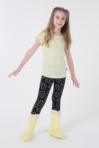 Brz Kids Kız Çocuk Kısa Kollu T-Shirt Sarı (534371707) Sarı