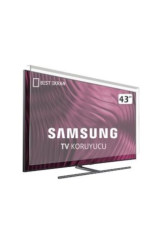 Samsung Uyumlu Crystal 43tu8500 Tv Ekran Koruyucu