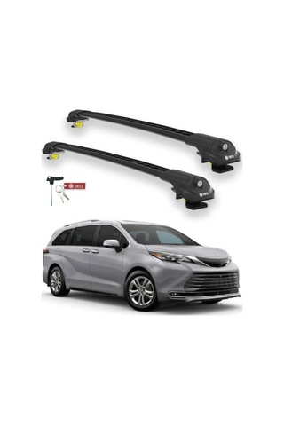 Turtle Toyota Sienna Xl40 2021-2025 Ara Atkı Air1 Siyah