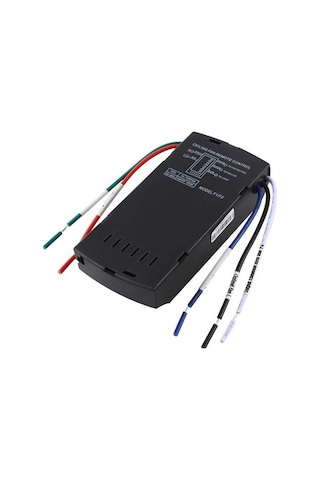Fastbuy Evrensel Tavan Vantilatörü Led Lambası, Uzaktan Kumanda, 85-265v, Zamanlayıcı, Kablosuz Kontrol, Farklı Rüzgar Hızı,