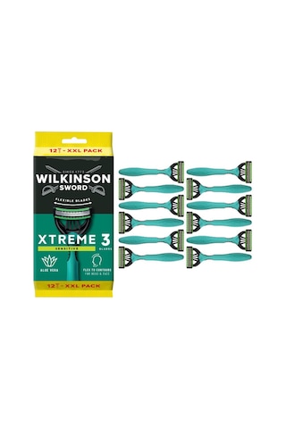 Wilkinson Sword Xtreme 3 Sensitive 12 Adet Xxl Erkek Tıraş Bıçağı- Hassas Ciltler