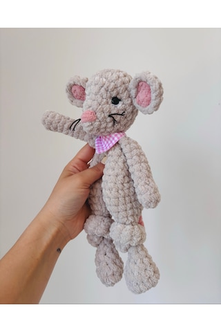 Berry The Mice Peluş Oyuncak Açık Bej