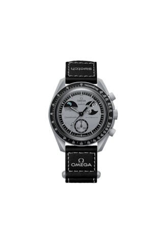 Swatch Omega Moonswatch Mission To Earthphase So33m700 Gri
