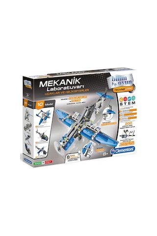 Clementoni Mekanik Laboratuvarı Uçaklar & Helikopterler