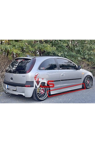 Opel Corsa C İrmscher Marşpiyel Sağ Sol Takım Fiberglass Boyasız