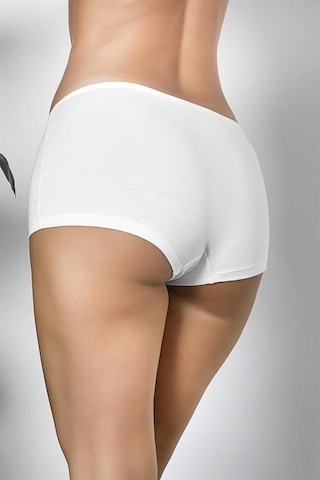 Pamuklu Boxer Külot Beyaz Brf2963 Beyaz