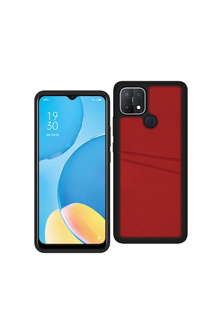Fitcase Oppo A15 / A15S Kilif Proda Deri Çift Kartlik Cepli Kapak 514447934