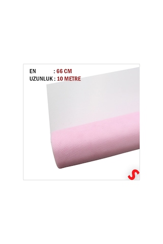 Süsleme Tülü Grek Tül Rulo, 66 Cm X 10 Mt - Pembe 0-99