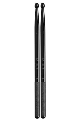 Midex Gfk-901bk Pro 5a Profesyonel Kırılmaz Baget Fiber Karbon Drumsticks Siyah Renk Davul Bateri Bageti
