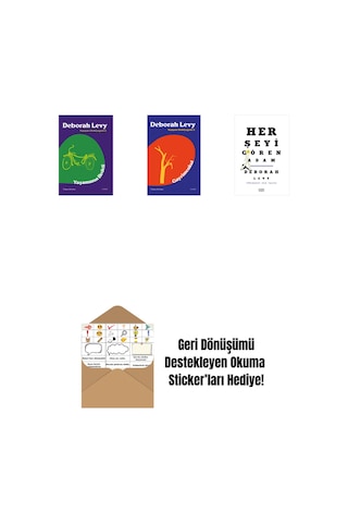 Yaşamanın Bedeli + Gayrimenkul + Her Şeyi Gören Adam + Okuma Sticker'ları
