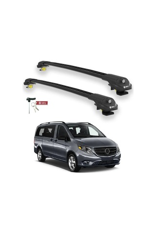 Turtle Mercedes-benz Metris W447 2015-2025 Ara Atkı Air1 Siyah