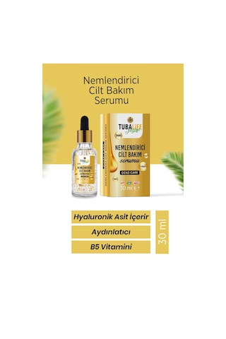 Tubalife Nemlendirici ve Aydınlatıcı Cilt Bakım Serumu 30 ML