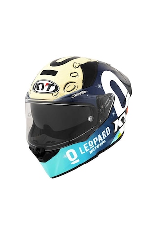 Kyt R2r Max Foggıa Mugello 2022 Edıtıon Kapalı Kask Beyaz - Bej - Lacivert