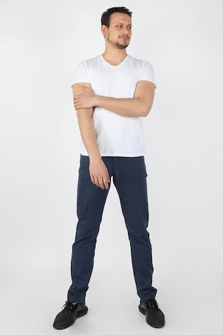 Erkek 5 Cep Gabardin Pantolon Lacivert