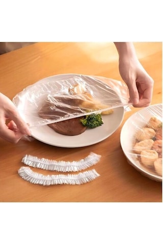 Lastikli Tencere Ve Tabak Bonesi 100 Adet 20cm