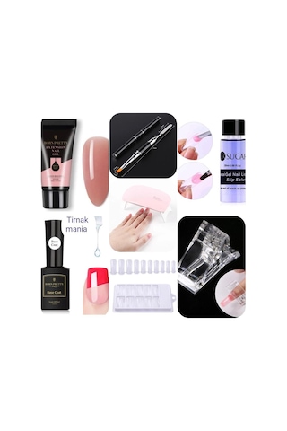 Poly Gel Klipsli Set 7 Parça