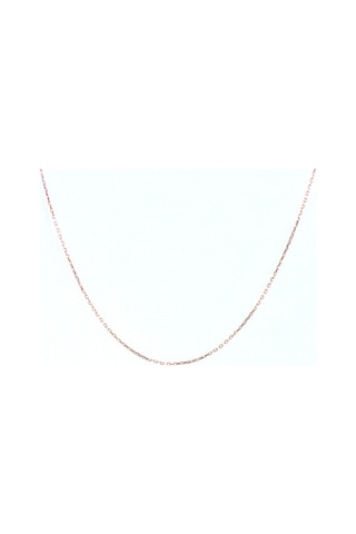 Kadın Gümüş Rodyumlu Forse Model Zincir