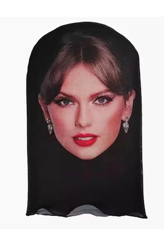 Taylor Swift 3 Boyutlu Nefes Alabilen Ünlü Maskesi Tek Ebat