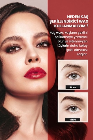 Royues Kaş Şekillendirici Kaş Sabitleyici Wax Eyebrow Shaper 50 ML