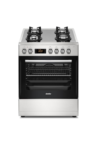 Simfer 1226 Tam Boy Fırın 4G Cam Yüzey Turbo 7 Fonksiyon + Grill