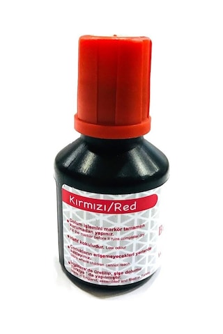 Brons Tahta Kalemi Mürekkebi Kırmızı 30Cc - Br-352