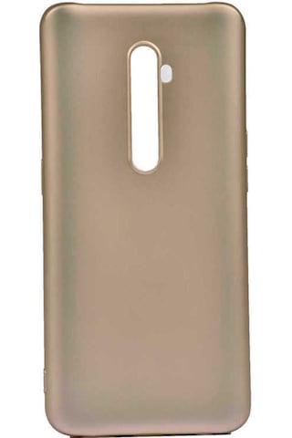 Oppo Reno 2 Kılıf Zore Premier Silikon Kapak Gold
