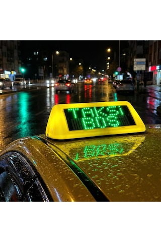 Yeni Nesil Akıllı Taksi Tepe Lambası 0000
