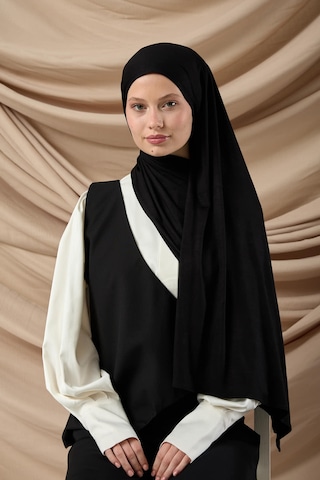 Silk Home Premium Penye Şal 65002-01 Siyah Çok Renkli