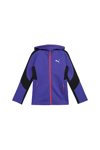 681803-27 Puma Evostrıpe Fz Hoodie Dk Çocuk Ceket Lacivert 681803-27 Lacivert