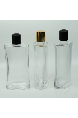 Boş Kolonya Şişesi 160 Ml 5 Adet Şeffaf Boş Şişe