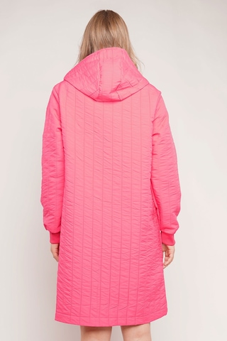 Gabria Kupüşonlu Fermuarlı Mont Fuşya