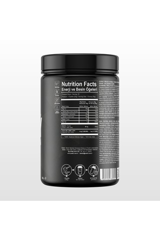 Whey Protein Tozu Çilekli Trileçe Aromalı 500gr 20 Servis Çilek
