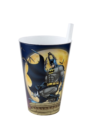 Batman Pipetli Bardak 400 Ml