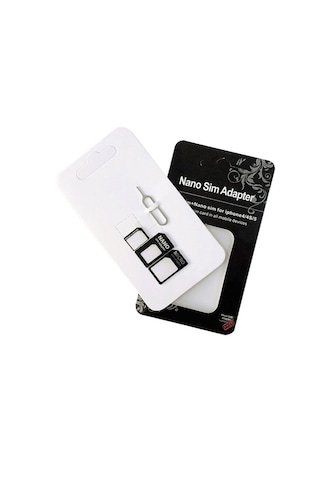 Nano Ve Micro Sim Kartları Için Sim Kartı Adaptörü