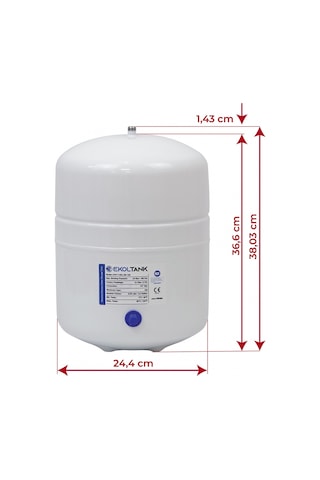 Nsf Onaylı 2.2 Galon 8 Litre Tank Arıtma Tankı -