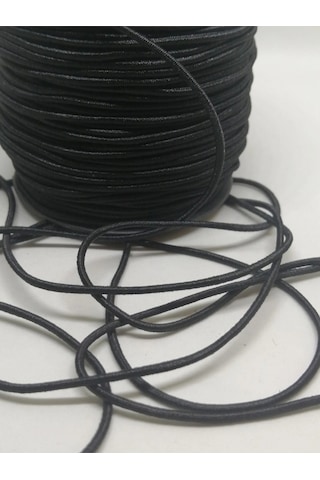 1,5 Mm Lastik Ip Siyah Renk 20 Metre