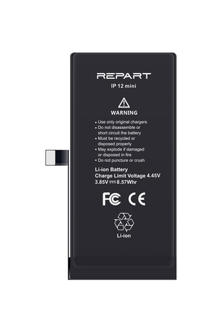 İphone 12 Mini Uyumlu Güçlendirilmiş Yüksek Kapasite Batarya - 2450 Mah
