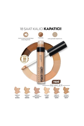 Avon True Power Stay Kapatıcı Golden Medium