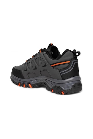 Celira Füme Erkek Kışlık Kaydırmaz Kısa Traking Bot Ayakkabı Füme