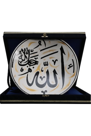 E38 El İşçiliği Çini Tabak 30 Cm - 6170