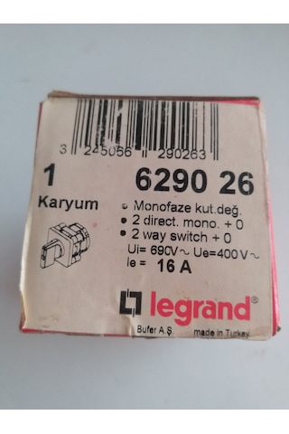 LEGRANT 6290 26 1 0 2 16 AMPER KUTUP DEĞİŞTİRİCİ