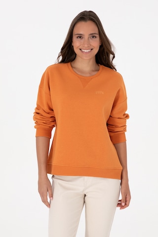 U.S. Polo Assn. Kadın Bakır Şardonlu Bisiklet Yaka Basic Sweatshırt 50313586-VR182